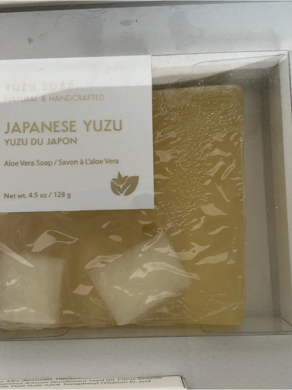 Yuzu Soap 3-Pc collection of handcrafted Natural Bath and Body Gift Skincare